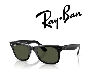 Ray-Ban ���C�o�� ���C�o�� �T���O���X WAYFARER / �E�F�C�t�@�[���[ RB2140F 129431 52�T�C�Y �t���[���J���[ �u���b�N �I�� �g�����X�y�A�����g �����Y�J���[ �O���[�� �u�������K���i�v�u�ۏؕt��