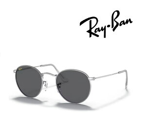 Ray-Ban TOX Co ꂢ΂ ROUND METAL Eh^ ۃKl RB3447 9198B1 53TCY t[J[ Vo[ YJ[ _[N O[ uKivuۏؕtv [~jhC
