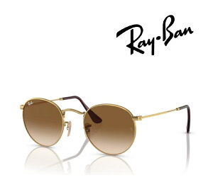 Ray-Ban �T���O���X ���C�o�� �ꂢ�΂� ROUND METAL ���E���h���^�� �ۃ��K�l RB3447 001/51 50�T�C�Y �t���[���J���[ �S�[���h �����Y�J���[ �u���E�� �����Y ���f�B�[�X ���j�Z�b�N�X �u�������K���i