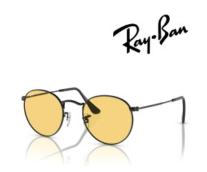 Ray-Ban �T���O���X ���C�o�� �ꂢ�΂� ROUND METAL ���E���h���^�� �ۃ��K�l RB3447 002/R6 50�T�C�Y �t���[���J���[ �u���b�N �����Y�J���[ �C�G���[ �����Y ���f�B�[�X ���j�Z�b�N�X �u�������K���i