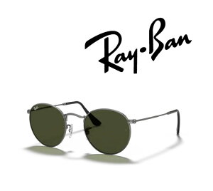 Ray-Ban TOX Co ꂢ΂ ROUND METAL Eh^ ۃKl RB3447 029 53TCY t[J[ }bg K^ YJ[ _[N O[ uKivuۏؕtv [