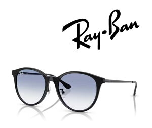 Ray-Ban �T���O���X ���C�o�� �ꂢ�΂� �A�W�A�G���A���胂�f�� RB4334D 601/19 55�T�C�Y �t���[���J���[ �u���b�N�@�����Y�J���[ �N���A �O���f�B�G���g ���C�g �u���[ ���E���h �u�������K���i�v