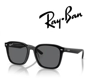 Ray-Ban �T���O���X ���C�o�� �ꂢ�΂� �A�W�A�G���A���胂�f�� RB4392D 601/81 66�T�C�Y �t���[���J���[ �u���b�N�@�����Y�J���[ �_�[�N �O���[ �|�����C�Y�h �A�W�A�t�B�b�g �u�������K���i�v�u
