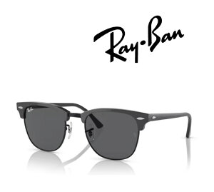 Ray-Ban �T���O���X ���C�o�� �ꂢ�΂� CLUBMASTER �N���u�}�X�^�[ RB3016 1367B1 49�T�C�Y �t���[���J���[ �O���[ / �u���b�N�@�����Y�J���[ �_�[�N �O���[ �u�������K���i�v�u�ۏؕt���v [�~�j�h���C