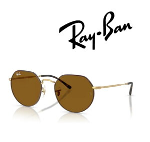 Ray-Ban �T���O���X ���C�o�� �ꂢ�΂� JACK / �W���b�N�V���[�Y RB3565 927533 53�T�C�Y �t���[���J���[ �}�b�g�n�o�i/�}�b�g�A���X�^�S�[���h�@�����Y�J���[ �u���E�� �u�������K���i�v�u�ۏؕt��