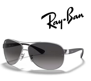 Ray-Ban �T���O���X ���C�o�� �ꂢ�΂� RB3386�V���[�Y RB3386 003/8G 67�T�C�Y �t���[���J���[ �V���o�[�@�����Y�J���[ �O���[ �O���f�B�G���g �u�������K���i�v�u�ۏؕt���v[�~�j�h���C�o�[�{�h��