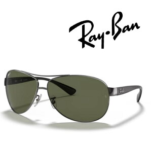 Ray-Ban �T���O���X ���C�o�� �ꂢ�΂� RB3386�V���[�Y RB3386 004/9A 67�T�C�Y �t���[���J���[ �K�����^���@�����Y�J���[ �O���[�� G-15 �Ό������Y �u�������K���i�v�u�ۏؕt���v[�~�j�h���C�o�[�{