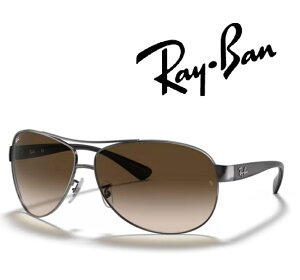 Ray-Ban �T���O���X ���C�o�� �ꂢ�΂� RB3386�V���[�Y RB3386 004/13 67�T�C�Y �t���[���J���[ �K�����^���@�����Y�J���[ �u���E�� �O���f�B�G���g �u�������K���i�v�u�ۏؕt���v[�~�j�h���C�o�[�{
