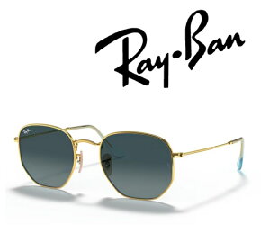 Ray-Ban �T���O���X ���C�o�� �ꂢ�΂� HEAGONAL / �w�L�T�S�i�� RB3548N 91233M 51�T�C�Y �t���[���J���[ �A���X�^ �S�[���h �����Y�J���[ �u���[ �O���f�B�G���g �O���[ �����Y ���f�B�[�X �u������