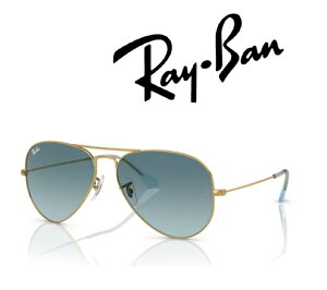 Ray-Ban �T���O���X ���C�o�� �ꂢ�΂� AVIATOR / �A�r�G�[�^�[ ���[�W���^�� RB3025 001/3M 62�T�C�Y �t���[���J���[ �S�[���h �����Y�J���[ �u���[ �O���f�B�G���g �u�������K���i�v�u�ۏؕt���v [