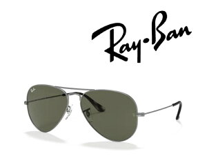 Ray-Ban �T���O���X ���C�o�� �ꂢ�΂� AVIATOR / �A�r�G�[�^�[ ���[�W���^�� RB3025 919031 62�T�C�Y �t���[���J���[ �O���[ �����Y�J���[ �O���[�� G-15 �u�������K���i�v�u�ۏؕt���v [�~�j�h���C�o