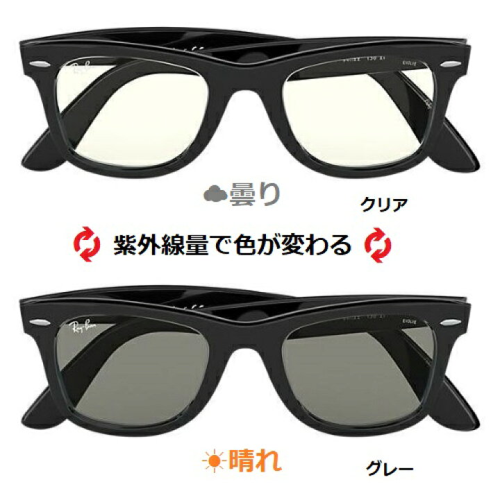 楽天市場】RayBan(レイバン) ORIGINAL WAYFARER CLEAR（ウェイ 