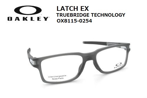オークリー OAKLEY 眼鏡フレーム LATCH EX TrueBridge Titanium OX8115-0254 | maharo【マハロ】