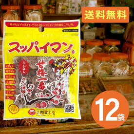 スッパイマン 甘梅一番 たねなし 種なし 15g 12袋セット 1ケース 上間菓子店 沖縄土産 駄菓子 干し梅 熱中症対策 送料無料 T-056 バレンタイン