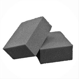 コーティング・ワックスの施工に最適！『コーティングスポンジ（汎用タイプ）』2個セット ボディー（塗装）にもやさしい柔軟性のあるスポンジ