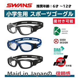 スポーツメガネ スポーツゴーグル スポーツ メガネ 野球 子供 ゴーグル 遠視 SWANS スワンズ アイガード サッカー 日本製 子供用 子ども 安全 保護 小学生 花粉対策 花粉 花粉症 遠視 近視 弱視 メガネ ガーディアンS GDS-001