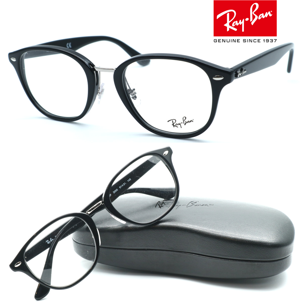 大人気RayBan メガネセットがお得 店頭受取対応商品 Ray Ban レイバン RB5355F 店内全品送料無料 感謝価格 Ray-Ban 2000 本物 ルックスオティカジャパン正規品 RX5355F メガネ