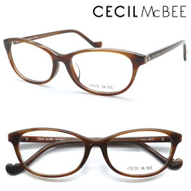 【CECIL McBEE】セシルマクビー CMF-7058 col.2 メガネ　度付又は度無レンズセット【正規品】【送料無料】【伊達メガネ】レディース おしゃれ ボストン ウエリントン クラシック ブランド 高級 ギャル