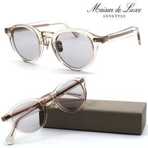 �yMaison de Luxe LUNETTES�z���]���h�����N�X ���l�b�c �T���O���X ML-129S C4.CIV �x�t���\ ���{�� �y�C���t���G���T�[�� �Έ� ���ނ��񂪃C���[�W���f���z�y���������z�y���K�i�z�N���V�b�N �{�X