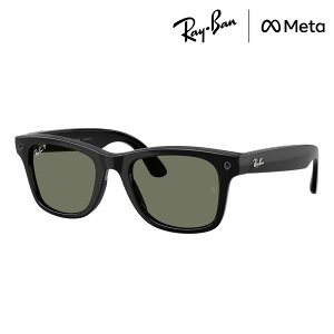 NewModel ���C�o�� ���^ �Ό��T���O���X ���K�i AI�O���X �X�}�[�g�O���X Ray-Ban META �����x�t�������Y�� RW4011 6019A 50 53 WAYFARER GEN3 ��3���� ���f�B�[�X �����Y �E�F�����g�� �u���b�N�n