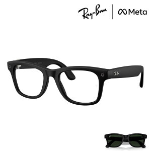 NewModel ���C�o�� ���^ �����T���O���X ���K�i AI�O���X �X�}�[�g�O���X Ray-Ban META �����x�t�������Y�� RW4011 601S1M 50 53 WAYFARER GEN3 ��3���� ���f�B�[�X �����Y �E�F�����g�� �u���b�N�n