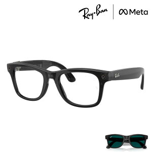NewModel ���C�o�� ���^ �����T���O���X ���K�i AI�O���X �X�}�[�g�O���X Ray-Ban META �����x�t�������Y�� RW4011 690680 50 53 WAYFARER GEN3 ��3���� ���f�B�[�X �����Y �E�F�����g�� �u���b�N�n