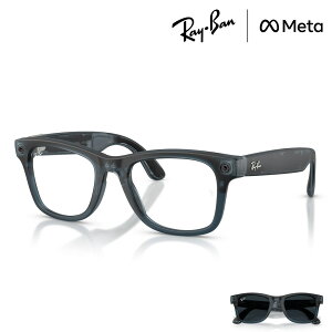 NewModel ���C�o�� ���^ �����T���O���X ���K�i AI�O���X �X�}�[�g�O���X Ray-Ban META �����x�t�������Y�� RW4011 69211Z 50 53 WAYFARER GEN3 ��3���� ���f�B�[�X �����Y �E�F�����g�� �u���[�n