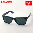 正規レイバン日本最大級の品揃え レイバン 偏光サングラス ニューウェイファーラー Ray-Ban RB2132F 90158 RayBan 純正度付き偏光レンズ可 Made In Italy ウェリントン ブラック系 大ヒット