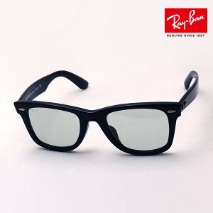 レイバン サングラス 正規品 ウェイファーラー Ray-Ban RB2140F 601R5 レディース メンズ RayBan washed ライトカラー Made In Italy ウェリントン ブラック系 大ヒット