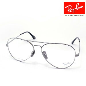 Co Kl t[ Ki AVIATOR TITANIUM ArG[^[`^jE Ray-Ban RX8789 1002 58 ɒBKl xt u[Cg Jbg ዾ Made In Japan RayBan `^ eBAhbv Vo[n