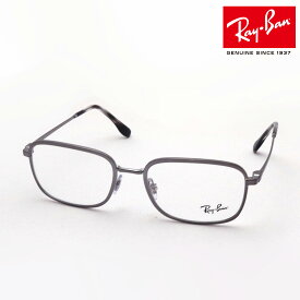 NewModel 正規レイバン日本最大級の品揃え レイバン メガネ フレーム Ray-Ban RX6495 2502 伊達メガネ 度付き ブルーライト カット 眼鏡 メタル RayBan スクエア シルバー系