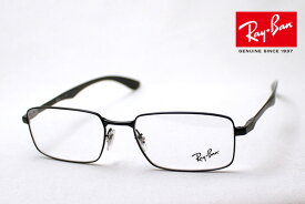 プレミア生産終了モデル 正規レイバン日本最大級の品揃え レイバン メガネ フレーム Ray-Ban RX8414 2509 伊達メガネ 度付き ブルーライト カット 眼鏡 メタル 黒縁 RayBan スクエア ブラック系