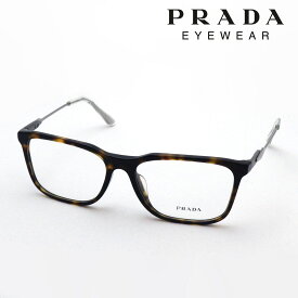 【プラダ メガネ 正規販売店】 Made In Italy PRADA PR05ZVF 2AU1O1 伊達メガネ 度付き ブルーライト カット 眼鏡 フォックス トータス系