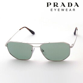 NewModel 【プラダ サングラス 正規販売店】 Made In Italy PRADA PR64XS 1BC02D メンズ ティアドロップ シルバー系