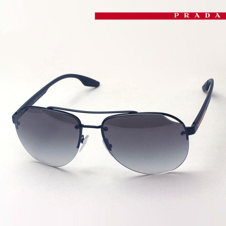 楽天市場 プラダ リネアロッサ プラダ スポーツ 正規販売店 Made In Italy サングラス Prada Linea Rossa 旧 Prada Sport Ps52vs 1bo5o0 メンズ Made In Italy ティアドロップ ブラック系 グラスマニア Tokyo Aoyama