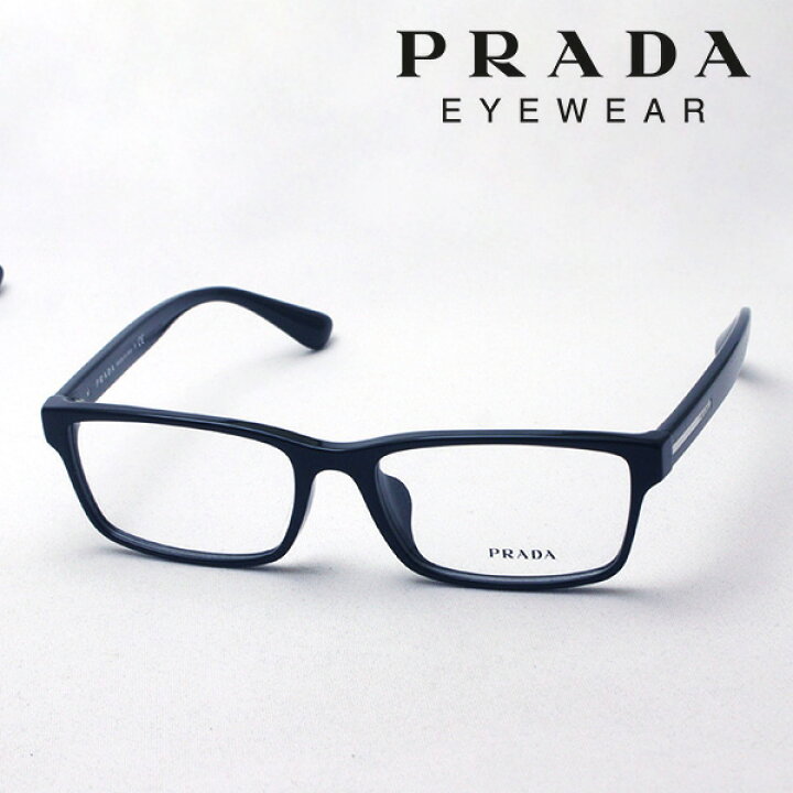 楽天市場 大ヒットモデル プラダ メガネ正規販売店 Made In Italy Prada Pr01sv 1ab1o1 伊達メガネ 度付き ブルーライト カット 眼鏡 スクエア グラスマニア Tokyo Aoyama