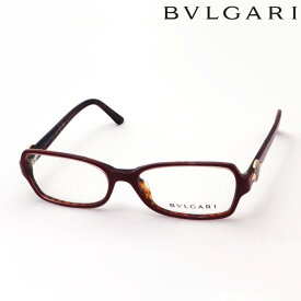 プレミア生産終了モデル【ブルガリ メガネ 正規販売店】 BVLGARI BV4047A 5161 伊達メガネ 度付き ブルーライト カット 眼鏡 Made In Italy スクエア トータス系