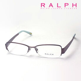 おすすめ価格 【ラルフ メガネ 正規販売店】RALPH RA6018 119 52 伊達メガネ 度付き ブルーライト カット 眼鏡 ケースなし ハーフリム ブラウン系