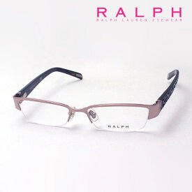 おすすめ価格 【ラルフ メガネ 正規販売店】RALPH RA6020 261 50 伊達メガネ 度付き ブルーライト カット 眼鏡 ケースなし ハーフリム ブラウン系