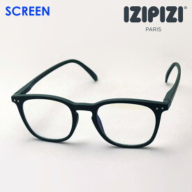【イジピジ 正規販売店】 IZIPIZI PCメガネ ブルーライト カット 眼鏡 SCREEN SC SCR #Eモデル C25 女性 男性 おしゃれ スクエア グリーン系