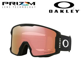 NewModel 【オークリー公認店】 オークリー ゴーグル プリズム スノー ライン マイナー L グローバルフィット OO7070-C4 OAKLEY LINE MINER L GLOBAL FIT PRIZM SNOW ブラック系