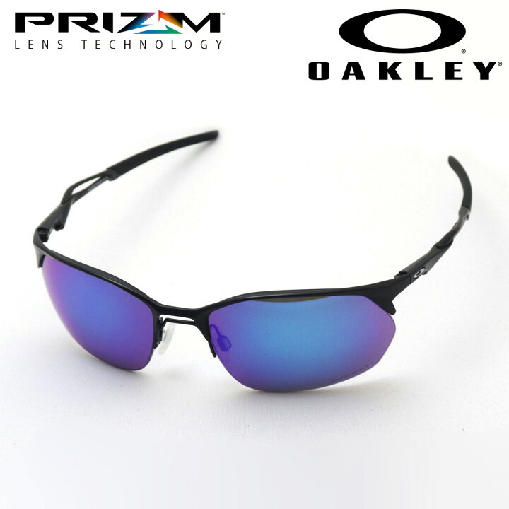 お洒落 OAKLEY オークリー WIRE TAP2.0 ワイヤータップ2.0 OO4145-0460 SATIN BLACK PRIZM SAPPHIRE OAKLEY オークリーWIRE TAP2.0 ワイヤータップ2.0 OO4145-0460SATIN BLACK PRIZM SAPPHIRE