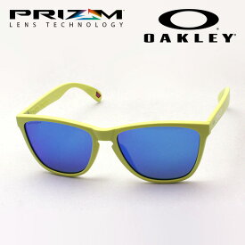 【オークリー公認店】 オークリー サングラス プリズム フロッグスキン 35TH フルフィット OO9444F-03 OAKLEY FROGSKINS 35TH ASIA FIT PRIZM LIFESTYLE ウェリントン イエロー系