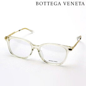 【ボッテガ ヴェネタ メガネ 正規販売店】BOTTEGA VENETA BV1074OA 003 MINIMALIST ボッテガヴェネタ 伊達メガネ 度付き ブルーライト カット 眼鏡 スクエア Made In Italy クリア系