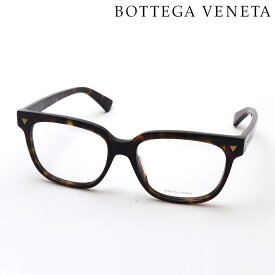 NewModel 【ボッテガ ヴェネタ メガネ 正規販売店】BOTTEGA VENETA BV1257O 006 53 NEW CLASSIC ボッテガヴェネタ 伊達メガネ 度付き ブルーライト カット 眼鏡 Made In Italy レディース メンズ スクエア トータス系
