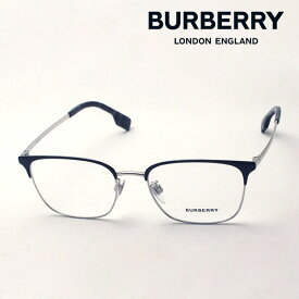 【バーバリー メガネ 正規販売店】 BURBERRY BE1338D 1005 伊達メガネ 度付き ブルーライト カット 眼鏡 黒縁 ブロー