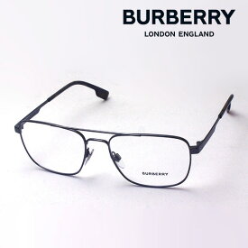 【バーバリー メガネ 正規販売店】 BURBERRY BE1340 1144 伊達メガネ 度付き ブルーライト カット 眼鏡 Made In Italy スクエア シルバー系