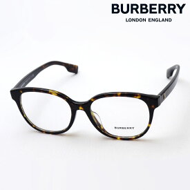 【バーバリー メガネ 正規販売店】 BURBERRY BE2332F 3002 伊達メガネ 度付き ブルーライト カット 眼鏡 Made In Italy スクエア トータス系
