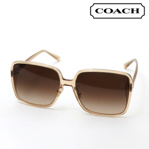 【コーチ サングラス 正規販売店】COACH サングラス HC8368D 556174 レディース スクエア ブラウン系