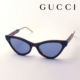 【グッチ サングラス 正規販売認定店】 GUCCI GG0597S 002 RETRO WEB FRAME Made In Japan フォックス トータス系